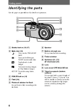 Предварительный просмотр 8 страницы Sony Cyber-shot DSC-P3 Operating Instructions Manual