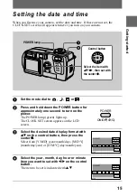 Предварительный просмотр 15 страницы Sony Cyber-shot DSC-P3 Operating Instructions Manual