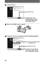 Предварительный просмотр 34 страницы Sony Cyber-shot DSC-P3 Operating Instructions Manual