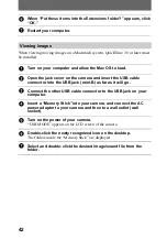 Предварительный просмотр 42 страницы Sony Cyber-shot DSC-P3 Operating Instructions Manual