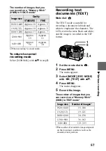 Предварительный просмотр 57 страницы Sony Cyber-shot DSC-P3 Operating Instructions Manual