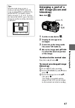 Предварительный просмотр 67 страницы Sony Cyber-shot DSC-P3 Operating Instructions Manual