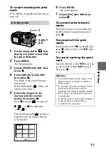 Предварительный просмотр 77 страницы Sony Cyber-shot DSC-P3 Operating Instructions Manual