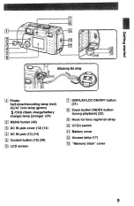 Предварительный просмотр 9 страницы Sony Cyber-shot DSC-P30 Operating Instructions Manual