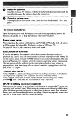 Предварительный просмотр 11 страницы Sony Cyber-shot DSC-P30 Operating Instructions Manual