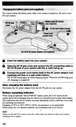 Предварительный просмотр 12 страницы Sony Cyber-shot DSC-P30 Operating Instructions Manual