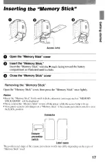 Предварительный просмотр 17 страницы Sony Cyber-shot DSC-P30 Operating Instructions Manual