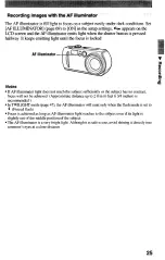 Предварительный просмотр 25 страницы Sony Cyber-shot DSC-P30 Operating Instructions Manual