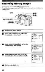 Предварительный просмотр 26 страницы Sony Cyber-shot DSC-P30 Operating Instructions Manual