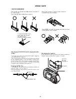 Предварительный просмотр 5 страницы Sony Cyber-shot DSC-P30 Service Manual