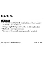 Preview for 103 page of Sony Cyber-shot DSC-P5 Operating Instructions Manual