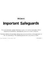 Preview for 108 page of Sony Cyber-shot DSC-P5 Operating Instructions Manual