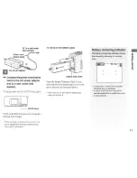 Предварительный просмотр 11 страницы Sony Cyber-shot DSC-P9 Operating Instructions Manual