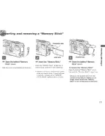 Предварительный просмотр 17 страницы Sony Cyber-shot DSC-P9 Operating Instructions Manual