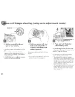 Предварительный просмотр 20 страницы Sony Cyber-shot DSC-P9 Operating Instructions Manual