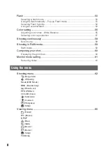 Предварительный просмотр 8 страницы Sony Cyber-shot DSC-R1 User'S Manual / Troubleshooting