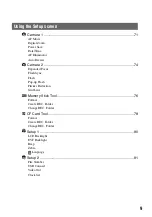 Предварительный просмотр 9 страницы Sony Cyber-shot DSC-R1 User'S Manual / Troubleshooting