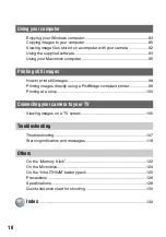 Предварительный просмотр 10 страницы Sony Cyber-shot DSC-R1 User'S Manual / Troubleshooting