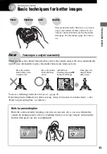 Предварительный просмотр 11 страницы Sony Cyber-shot DSC-R1 User'S Manual / Troubleshooting