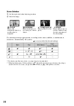 Предварительный просмотр 30 страницы Sony Cyber-shot DSC-R1 User'S Manual / Troubleshooting