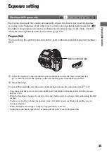 Предварительный просмотр 35 страницы Sony Cyber-shot DSC-R1 User'S Manual / Troubleshooting