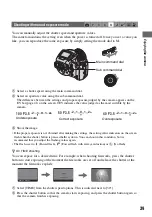 Предварительный просмотр 39 страницы Sony Cyber-shot DSC-R1 User'S Manual / Troubleshooting