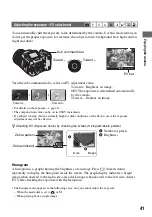 Предварительный просмотр 41 страницы Sony Cyber-shot DSC-R1 User'S Manual / Troubleshooting