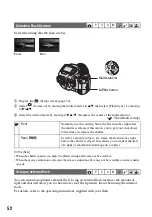 Предварительный просмотр 52 страницы Sony Cyber-shot DSC-R1 User'S Manual / Troubleshooting