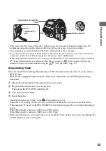 Предварительный просмотр 53 страницы Sony Cyber-shot DSC-R1 User'S Manual / Troubleshooting