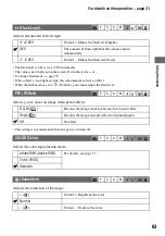 Предварительный просмотр 63 страницы Sony Cyber-shot DSC-R1 User'S Manual / Troubleshooting