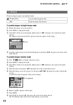 Предварительный просмотр 66 страницы Sony Cyber-shot DSC-R1 User'S Manual / Troubleshooting