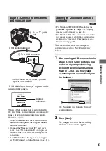 Предварительный просмотр 87 страницы Sony Cyber-shot DSC-R1 User'S Manual / Troubleshooting