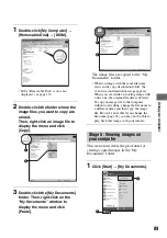 Предварительный просмотр 89 страницы Sony Cyber-shot DSC-R1 User'S Manual / Troubleshooting