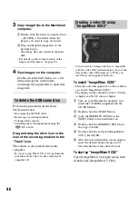 Предварительный просмотр 96 страницы Sony Cyber-shot DSC-R1 User'S Manual / Troubleshooting