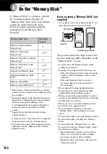 Предварительный просмотр 122 страницы Sony Cyber-shot DSC-R1 User'S Manual / Troubleshooting