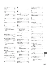 Предварительный просмотр 133 страницы Sony Cyber-shot DSC-R1 User'S Manual / Troubleshooting