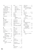 Предварительный просмотр 134 страницы Sony Cyber-shot DSC-R1 User'S Manual / Troubleshooting