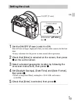 Предварительный просмотр 19 страницы Sony Cyber-shot DSC-RX10 Instruction Manual