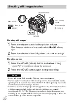 Предварительный просмотр 20 страницы Sony Cyber-shot DSC-RX10 Instruction Manual