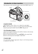 Предварительный просмотр 22 страницы Sony Cyber-shot DSC-RX10 Instruction Manual