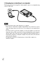 Preview for 12 page of Sony Cyber-shot DSC-RX100 Instruction Manual