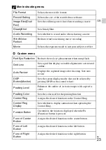 Preview for 23 page of Sony Cyber-shot DSC-RX100 Instruction Manual