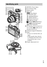 Предварительный просмотр 9 страницы Sony Cyber-shot DSC-RX100M4 Instruction Manual