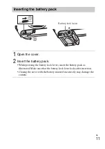 Предварительный просмотр 11 страницы Sony Cyber-shot DSC-RX100M4 Instruction Manual