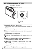 Предварительный просмотр 18 страницы Sony Cyber-shot DSC-RX100M4 Instruction Manual