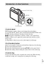 Предварительный просмотр 21 страницы Sony Cyber-shot DSC-RX100M4 Instruction Manual