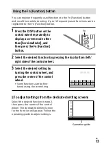 Preview for 13 page of Sony Cyber-shot DSC-RX100M6 Instruction Manual