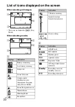 Предварительный просмотр 20 страницы Sony Cyber-shot DSC-S2000 Instruction Manual