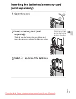 Preview for 11 page of Sony Cyber-shot DSC-S2100 Instruction Manual