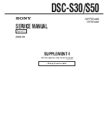 Preview for 32 page of Sony Cyber-Shot DSC-S30 Service Manual